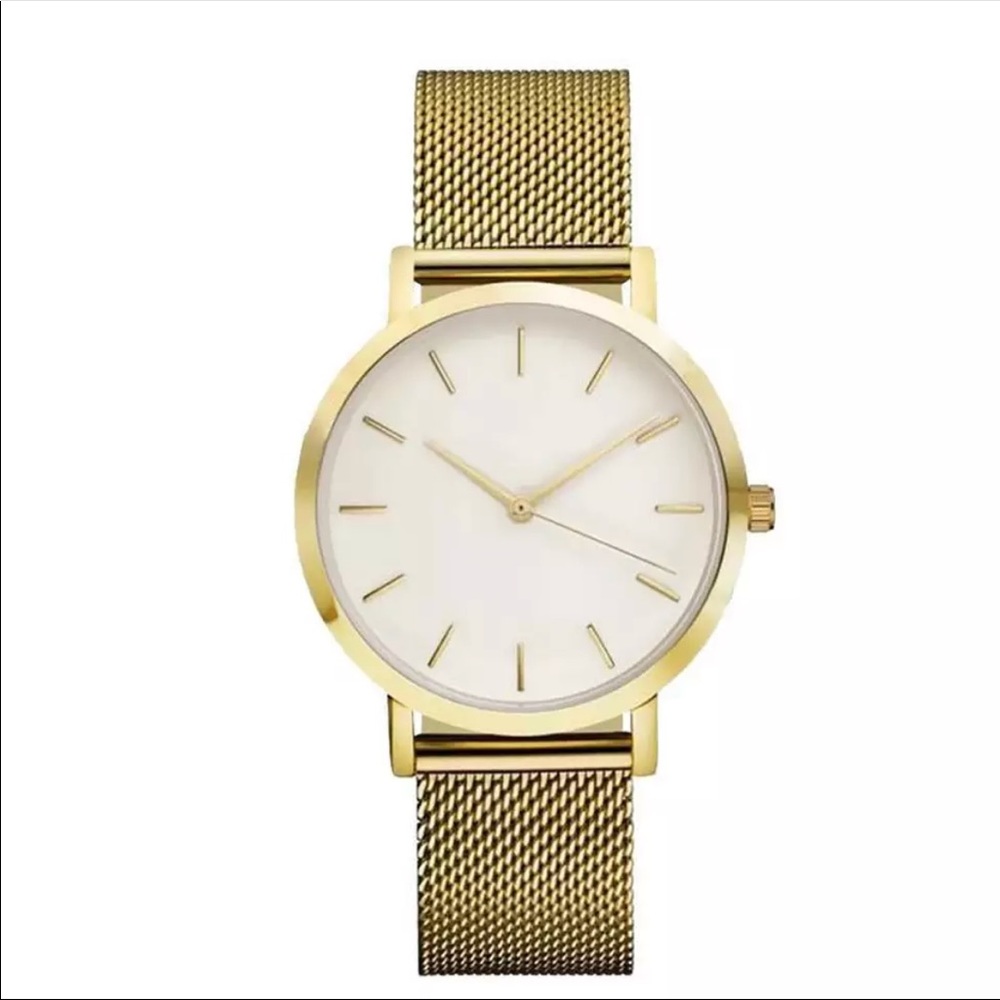 Minimalist Stainless Steel Slim Trendy Watch - Picture 6 of 8